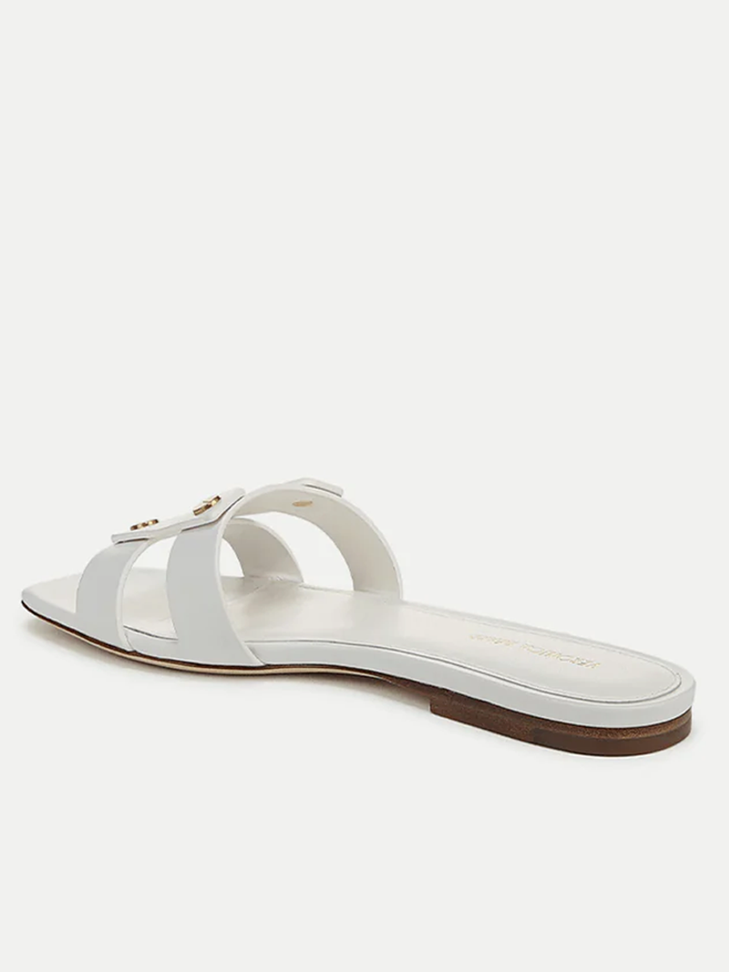 Via Slide Sandal in Coconut