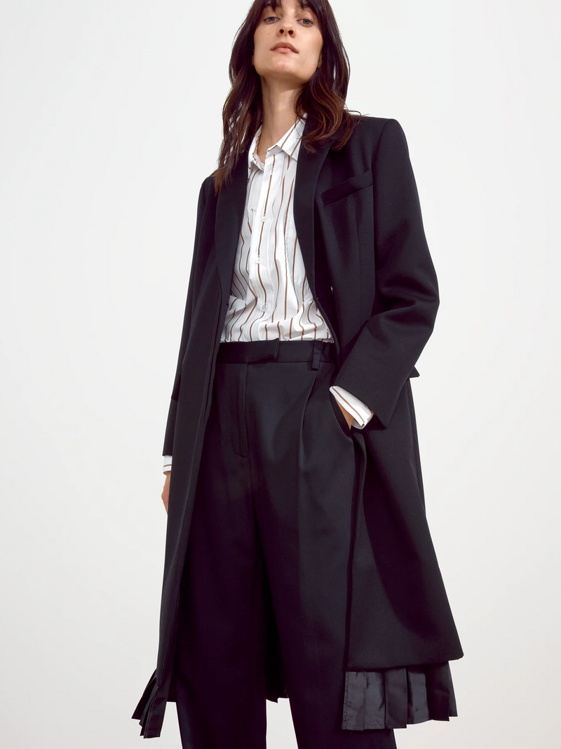 The Gramercy Pleated Coat