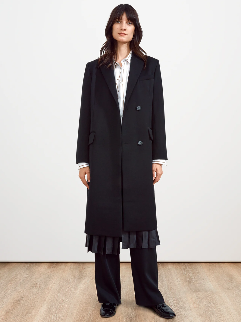 The Gramercy Pleated Coat