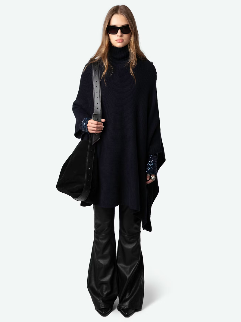 Palma Cashmere Poncho