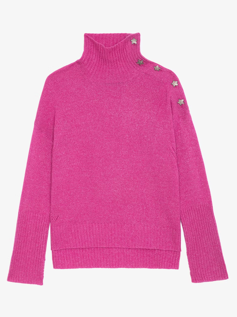 Alma Jewelled Cashmere Sweater